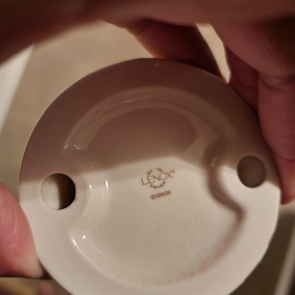 LENOX 2021 Our 1st Christmas Together Wedding Cake Porcelain Ornament (2) - Picture 4 of 7